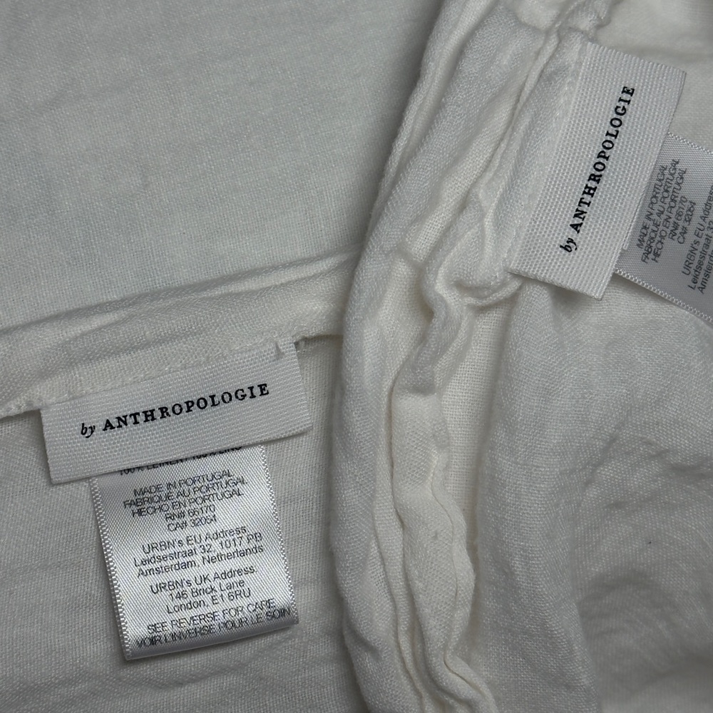 White Linen Standard Pillowcase